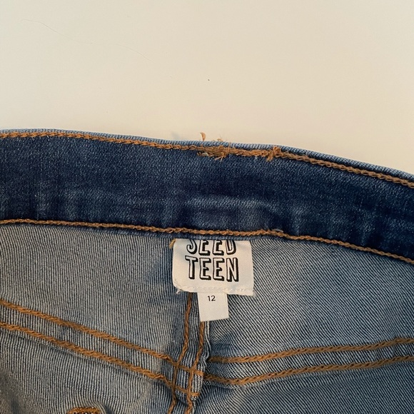 Seed Teen High Rise Jean Girls Size 12 - Picture 3 of 4